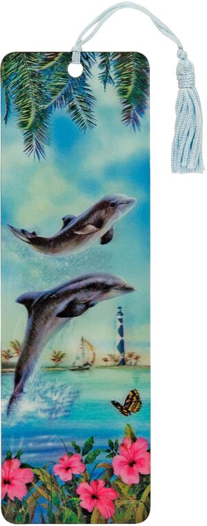 Dolphins 3D Bookmark