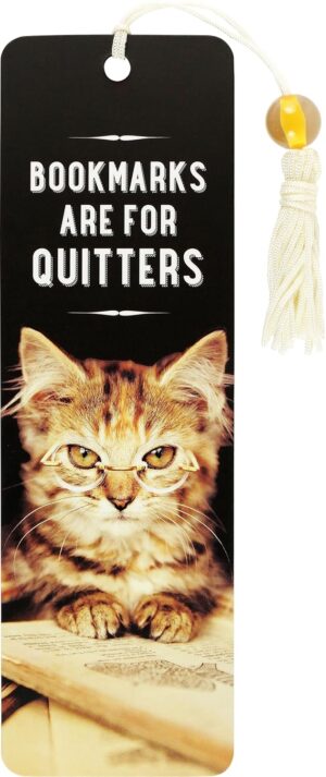 Bookmarks are for Quitters Bookmark