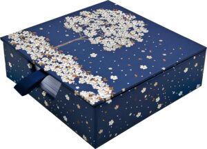 Falling Blossoms Designer Desk Notes